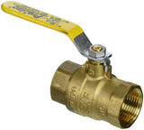 Mueller 107815NL Threaded No Lead Packing Gland Full Port Ball Valve, 1Inch