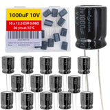 1000uF 10V 10x12.5mm Rubycon Electrolytic Capacitor Low ESR 0.08O Long Life 36yrs at 55 Degree C mfd mircofarad Micro Farad Radi