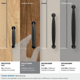 Amerock | Appliance Pull | Polished Nickel | 18 Inch (457 Mm) Center To Center | Kane | 1 Pack | Drawer Pull | Drawer Handle | C