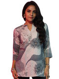 Libas Women'S Linen Straight Kurti (58167_Off White