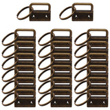 GDFYMI Key Fob Hardware, 20Pcs 1 Inch Keychain Hardware Set with Split Ring for Wristlet, Key Lanyard, Keychain Making Kit Craft