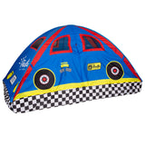 Pacific Play Tents 19711 Kids Rad Racer Bed Tent Playhouse - Full Size Mattress