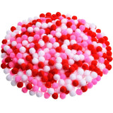 600 Pieces Pom Poms Fluffy Pom Balls Mini Craft Pompoms for DIY Craft Party Decorations