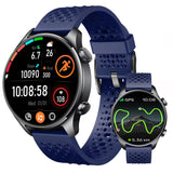 LZBWOL Smartwatch for Men & Women, 1.43 AMOLED Fitness Tracker GPS, Bluetooth Call, Heart Rate, Blood Oxygen (SpO2), Sleep Monit