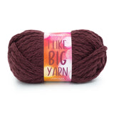 Lion Brand Yarn I Like Big Yarn, Boysenberry
