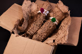 EcoCushion Paper Bubble Roll | 250M x 15 Roll | Ecofriendly bubble wrap | Expandable upto 375M | Honeycomb design (Brown)