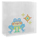 Marsui 4 Pcs Perler Beads Boards Large Soft Square Pegboards for Kids Art, Melting Bead Designs, DIY Crafts, Educational Home & 