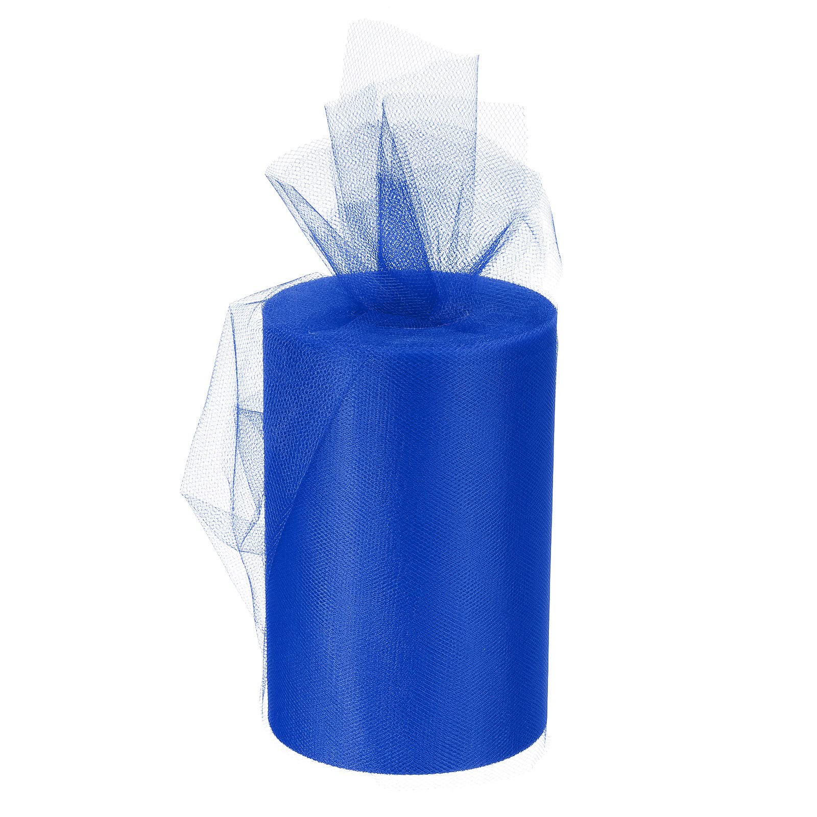 MECCANIXITY 6 Inch 100 Yards Tulle Ribbon Rolls Pastel Netting Fabric Net Cloth for Gift Wrapping Christmas Wedding DIY Crafts, 