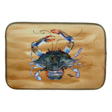 Caroline'S Treasures Crab Dish Drying Mat, 14 X 21, Multicolor