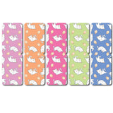 woopme Set of 5 Comic Cat & Fish Magnetic Bookmark for Book Lovers Readers Students Gift Magnetic Page Clips Folding