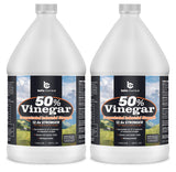 Belle Chemical 50% Pure Concentrated Vinegar - 12.5x Stronger - Indoor and Outdoor Cleaner (1 Gallon)