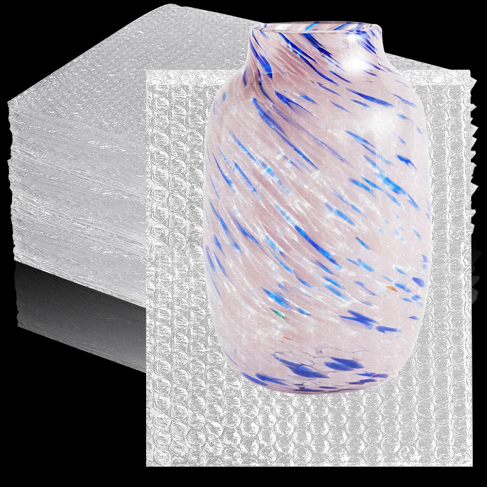 16x 20Large Bubble Out Bags&Pouches, 25Pcs Bubble Pouches Wrap Bag, Double Walled Bubble Cushioning Bags for Shipping Mo