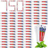 Dimsile 750 Pcs Mini Toothpaste Bulk Regular Clean Mint Toothpaste for Bad Breath, Helps Freshens Breath, Whitens Teeth Travel S