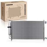 A-Premium Air Conditioning A/C Condenser Compatible with Nissan Versa 2007-2012, Cube 2009-2014, Replace# 92110AX800