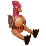 9 Wood Bingo Mini Rooster Puppet