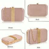Adisa Women'S Clutch (Pink Taupe1),Pink Taupe1,,B0CLJGSNC6