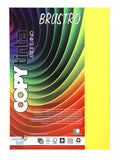 Brustro Copytinta Coloured Craft Paper A4 Size 80 Gsm Yellow Shade (Cedro), 30 Sheets Pack.| Double Side Coloured, Ideal For Off