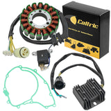 Caltric Stator & Regulator & Gasket Compatible With Honda Trx300 Trx-300 Fourtrax 300 1993-2000