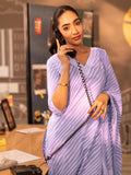 Libas Women'S Cotton Kurta Set (400227O_Lavender_L)