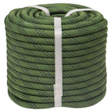 CRAYZA Double Braided Arborist Rope (1/2 in x 100 ft) Polyester Rope Bull Rope 48 Strands for Tree Work Climbing Pulling Swing S