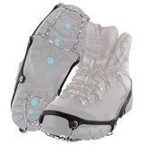Yaktrax Diamond Grip All-Surface Traction Cleats For Walking On Ice And Snow (1 Pair), Large , Black
