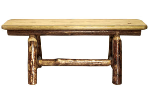 Log Furniture - Plank Bench 45 Long