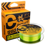 RIKIMARU Monofilament Fishing Line (Fluo-Yellow, 25LB-660Yds)