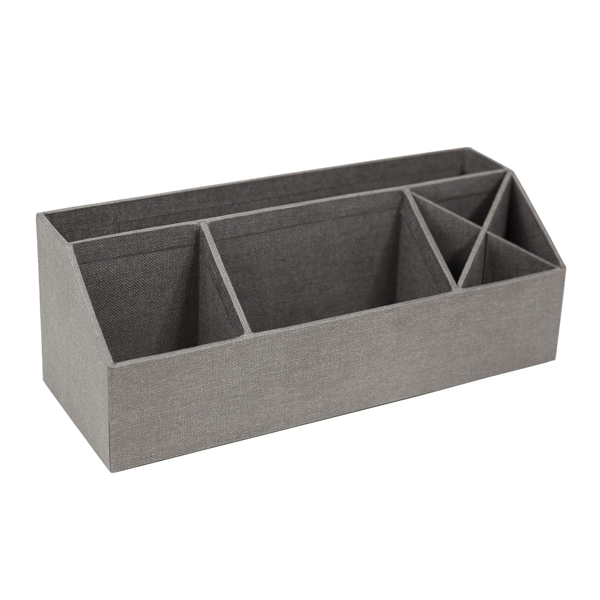 Bigso Box of Sweden Elisa Desktop Organizer | Durable Organizer for Office Supplies & Accessories | Desk Organizer w/ 7 Compartm