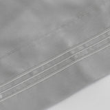 Furinno Angeland Vienne 3-Piece Microfiber Bed Sheet Set, Twin Xl, Grey