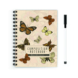 Anuman Reusable Wiro Spiral Unruled Notebook Diary Journal Great Things Take Time Blank Pages A5 (Size 5.5X8)