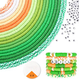 ADIIL 7200pcs Clay Beads Bracelet Making Kit, 6mm Polymer Heishi Beads for Jewelry Making, Friendship Bracelet Kit Birthday Gift