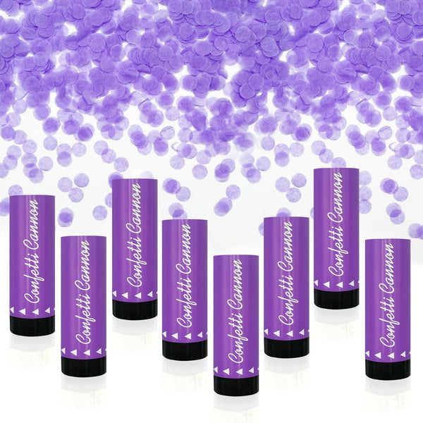 8 Pcs Purple Confetti For Wedding Birthday Baby Shower Graduation Anni ...