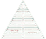 Quilt In A Day Equilateral Triangle Ruler, 8.5, Clear