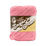 Lily Sugar N Cream The Original Solid Yarn Medium Gauge 100% Cotton 2.5 oz Rose Pink Machine Wash & Dry