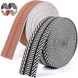 1.5 inch Belt Webbing-Straps Purse Jacquard Cotton Webbing-Nylon Webbing Seat Belt Ribbon Polyester Webbing for Crafts Pet Colla