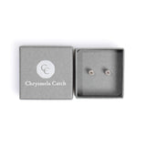 Most Secure Earring Back by Chrysmela Platinum Patented technology automatically fit and lock all types of earring posts Replace