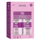Inoar P s Progress Duo Kit, Shampoo & Conditioner for Post-Treatment Care, 8.45 fl.oz. Each