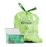 Emily's Choice Biodegradable Trash Bag Code Q (50 count), Heavy Duty Tall Trash Bag compatible with Simplehuman Code Q,13-17 Gal