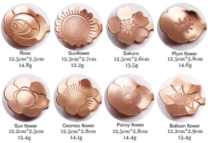 16 Pcs Teaspoon Tea Spoons, ESRISE Stainless Steel Coffee Dessert Spoon, Cute Demitasse Spoon for Drink Milkshake (Rose Gold)