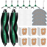 25 Pcs Replacement Parts for iRobot Roomba 105X/105/104 Vac & Combo Vacuum