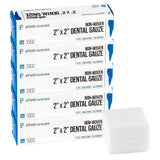 1000 Count 2x2 Gauze Pads - Soft 4-Ply Non Woven Sponges - Non Sterile Dental & Esthetic Wipes - All Purpose Medical Gauze Squar