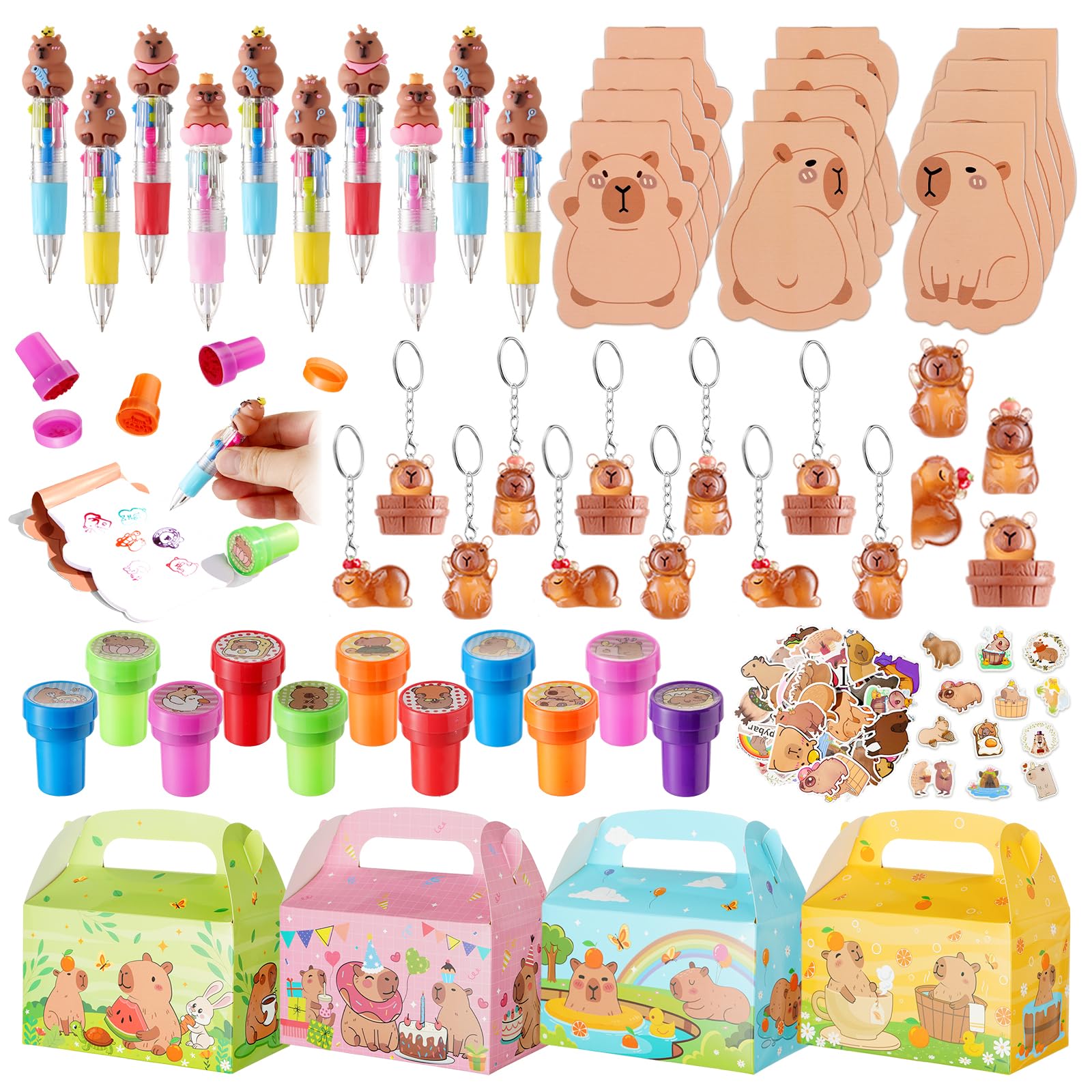 Vanblue Capybara Party Favors Birthday Decorations Party Supplies Pinata Fillers Goodie Bags Stuffers Gifts Prizes Goodie Gift T