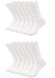 Pinkit MenS Fine Business Socks (White) Cotton Combo Pack Of 6 Pairs