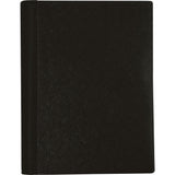 Office Depot Brand Stellar Notebook With Spine Cover, 6inch x 91/2inch, 3 Subject, College Ruled, 120 Sheets, Black