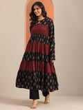 Libas Women'S Cotton Kurta Set (400507_Black_M)