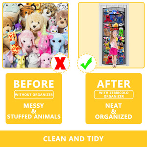 zebricolo,stuffed animal storage,The solution you have been looking for,stuff animal organizer,Holds a lot,toy storage,Way bette