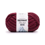 BERNAT Blanket 'Big', Rich Burgundy, 300g