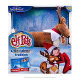 Elf Pets: A Reindeer Tradition - Includes Beautifully Illustrated Hardbound Storybook, Huggable Elf Pet Reindeer Stuffed Animal 
