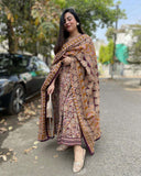 Gosriki Women'S Rayon Viscose Anarkali Printed Kurta With Palazzo & Dupatta (Kahini Multi-Gs_S_Multicolor_Small),Multicolour,,B0F91219S9