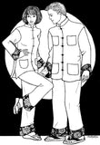 Folkwear #145 Chinese Pajamas Jacket Pants Trousers China Asian Traditional Sewing Pattern (Pattern Only) folkwear145